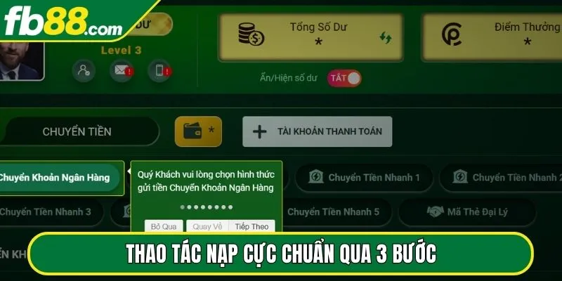 Thao tác nạp cực chuẩn qua 3 bước